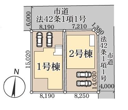 木更津市祇園3丁目全2棟　新築一戸建て　2号棟