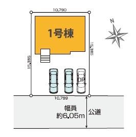 木更津市桜井新町2丁目　新築一戸建て　5期　1号棟