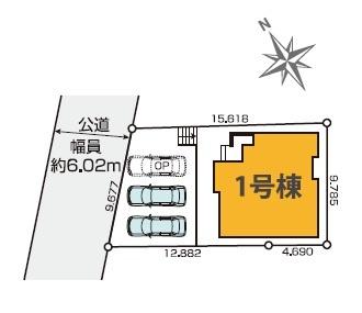 君津市南久保2丁目　新築一戸建て　4期　1号棟