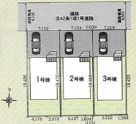 木更津市請西3丁目　新築一戸建て　第6　3号棟