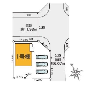 君津市北子安6丁目　新築一戸建て　3期　1号棟