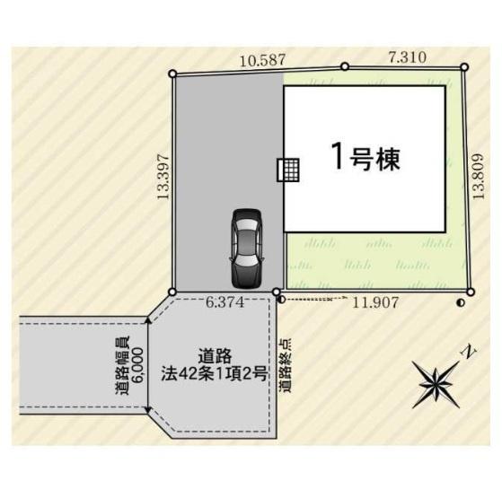 富津市大堀　新築一戸建て　第5　1号棟