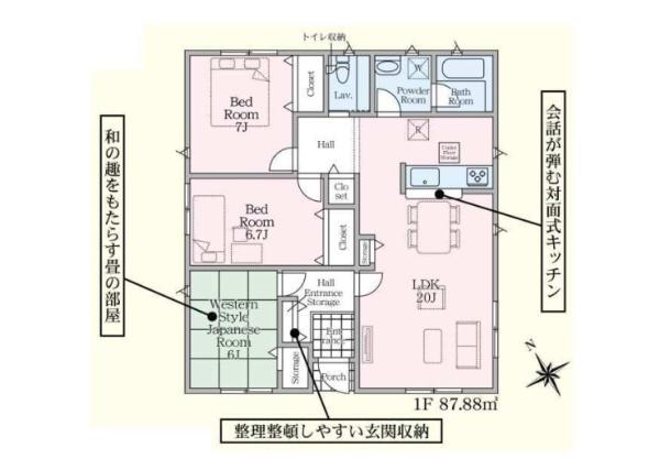 富津市下飯野　新築一戸建て　第4　2号棟
