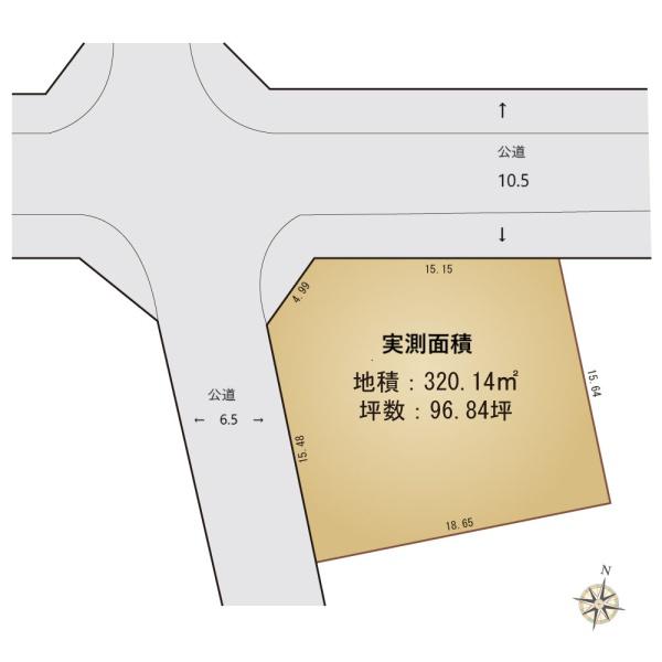 西宿3丁目　土地