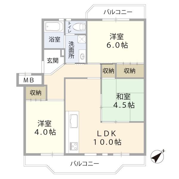 箕面粟生第四住宅5号棟