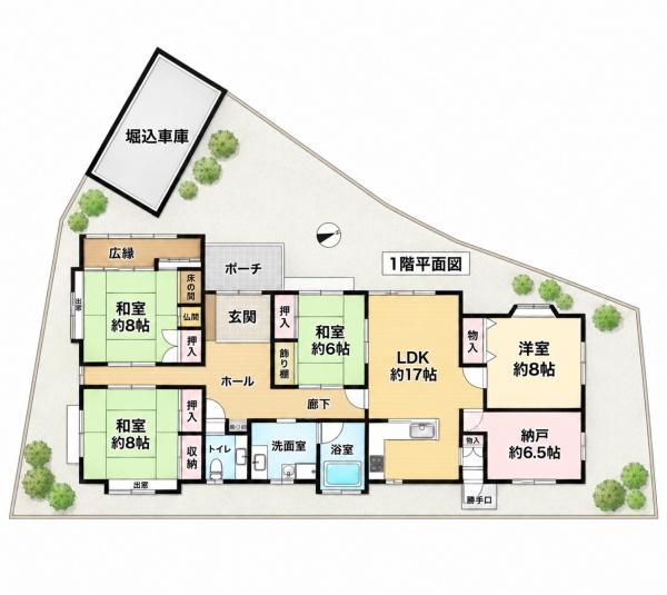豊能郡能勢町平通の中古一戸建て