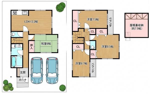 箕面市西小路３丁目の中古一戸建