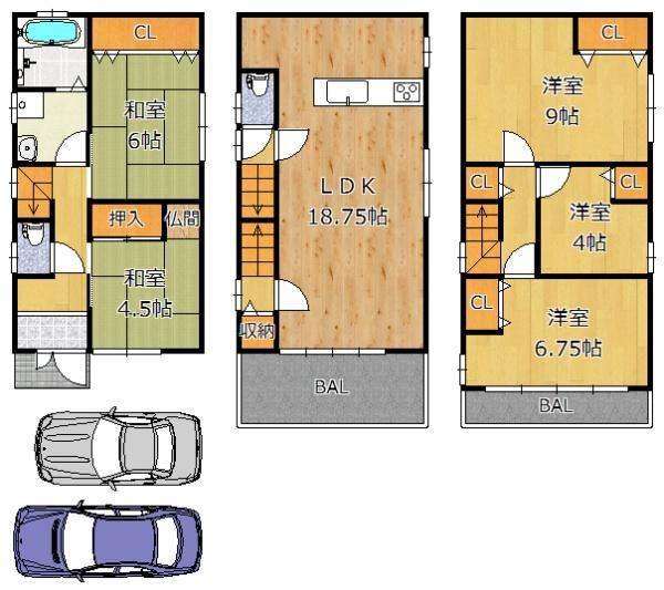 八尾市志紀町南２丁目の中古一戸建て