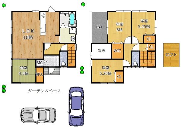 富田林市金剛錦織台の中古一戸建