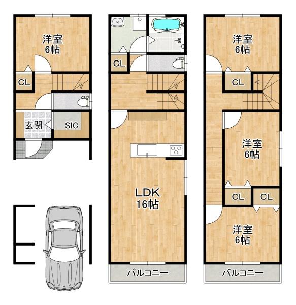 東大阪市稲田本町3丁目　【新築一戸建】
