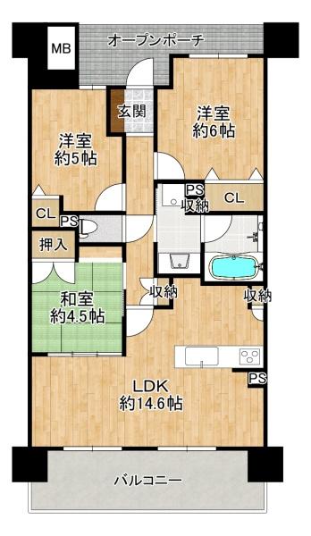 フィオレ八尾　【中古マンション】