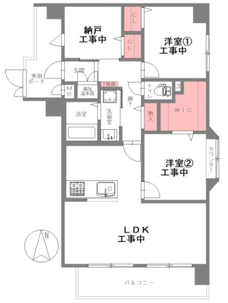 エスぺラント光町　【中古マンション】