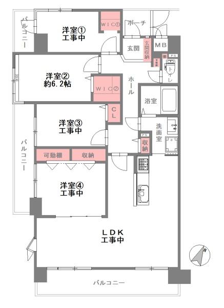 ファミールハイツ八尾B棟　【中古マンション】
