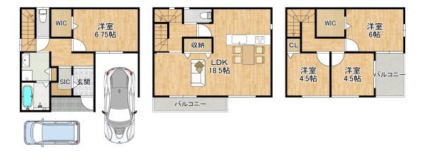 東大阪市新池島町３丁目の売土地
