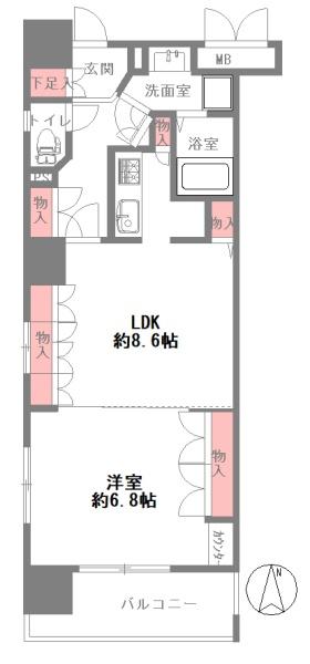 リッチハイムアルテ上本町　【中古マンション】