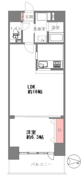 ベルデフラッツ谷町　【中古マンション】