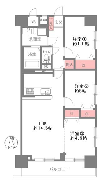 コープ野村梅田A棟　【中古マンション】
