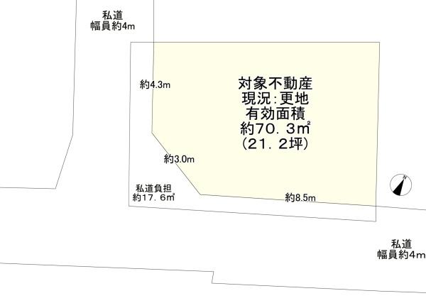 東大阪市箕輪１丁目の土地