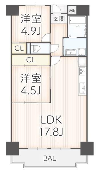 小阪オリエントハウス　【中古マンション】