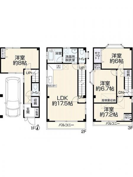 大阪市港区市岡元町２丁目の中古一戸建て