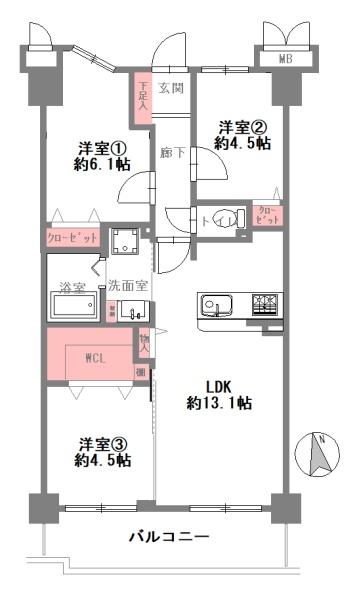 グラン・フェルティあびこ　【中古マンション】