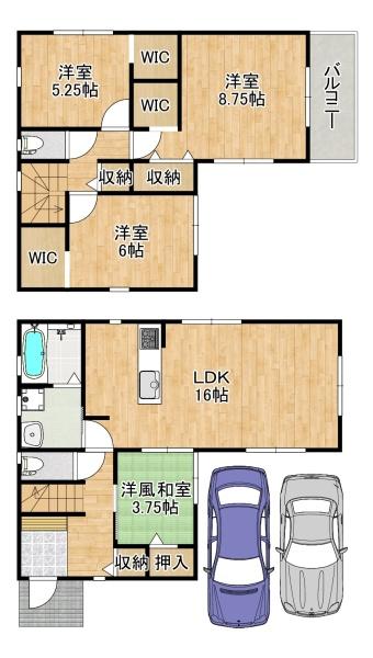 八尾市緑ヶ丘5丁目　【新築戸建て】