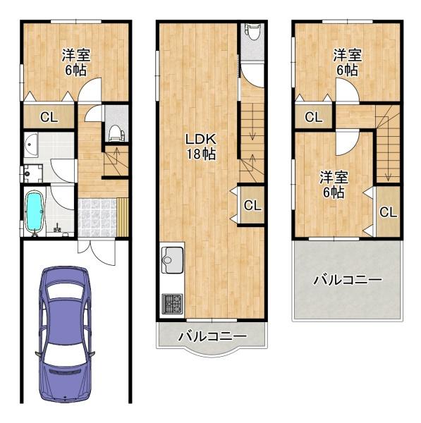 八尾市老原４丁目の中古一戸建て