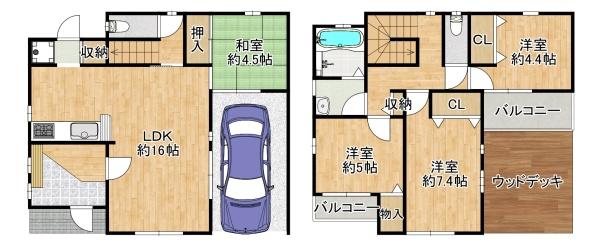 東大阪市吉田3丁目　【中古戸建】