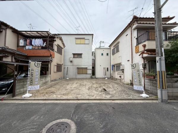東大阪市新池島町3丁目 【新築戸建て】(前面道路含む現地写真)