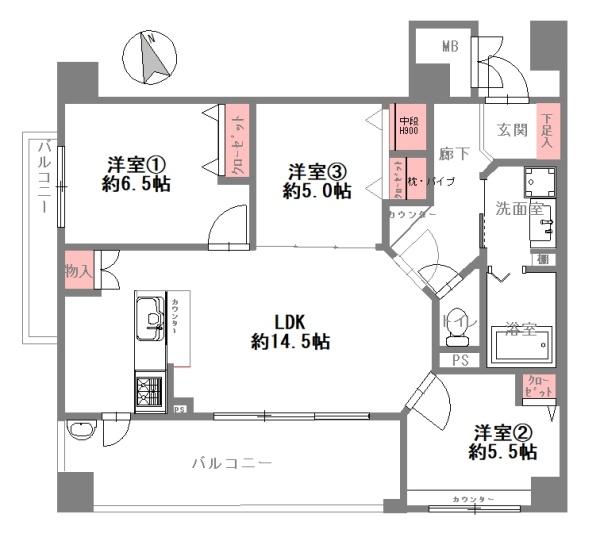 プロパレス阿倍野ヴィアッツァ　【中古マンション】