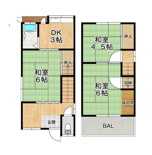 東大阪市新池島町3丁目　【中古戸建】