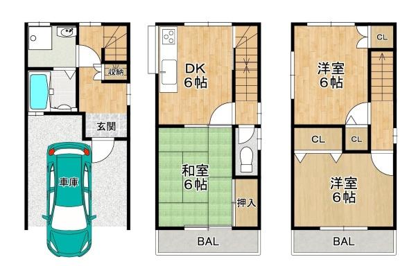 東大阪市吉原１丁目の中古一戸建て