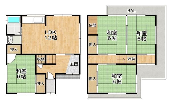 八尾市曙町３丁目の中古一戸建て