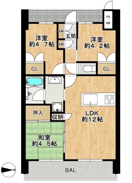 グランマークス久宝寺　【中古マンション】