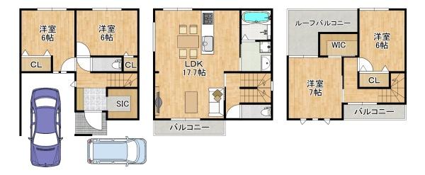 東大阪市花園東町3丁目　【条件付き土地】
