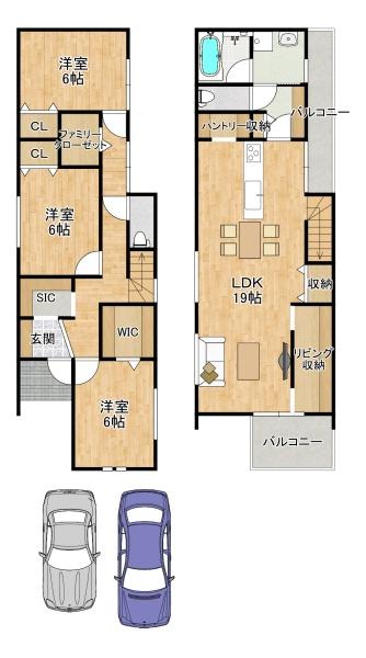 東大阪市友井３丁目の土地