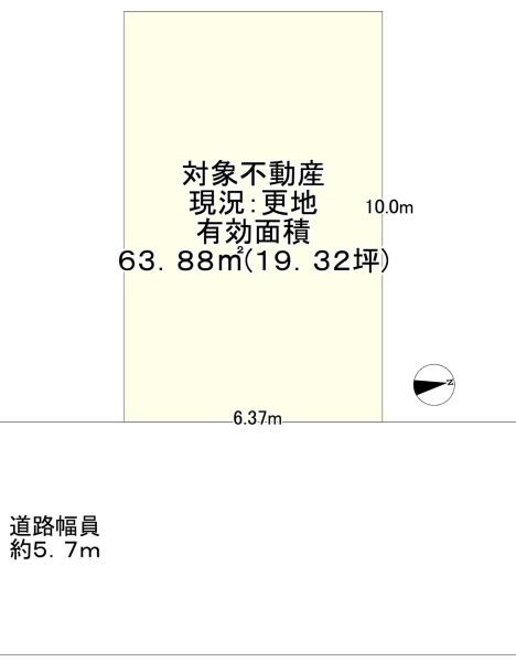 東大阪市新池島町3丁目　【条件付き土地】