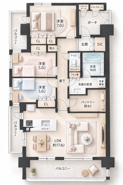 シャルエなんばファースト　【中古マンション】