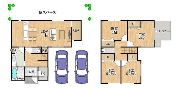 東大阪市中小阪4丁目　【条件付き土地】
