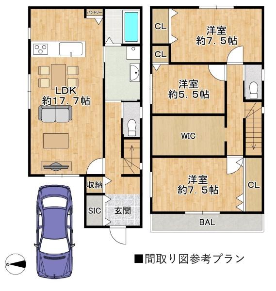大阪市生野区小路2丁目　【建築条件なし土地】