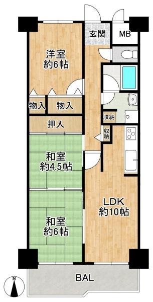 八尾山本レックスマンション　【中古マンション】