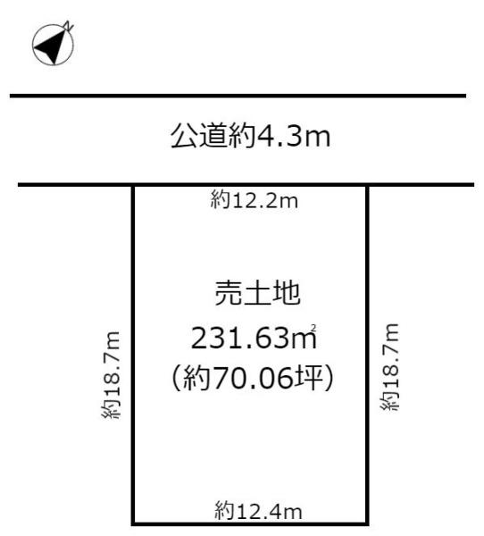 一宮市浅井町大野字南一色の土地