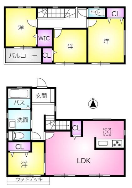 一宮市浅井町河田字桜の里の中古一戸建て