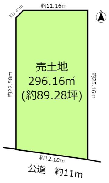 土地・一宮市三条字ヱグロ　A区画