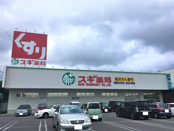 一宮市三条字ヱグロの土地(スギ薬局尾西三条店)