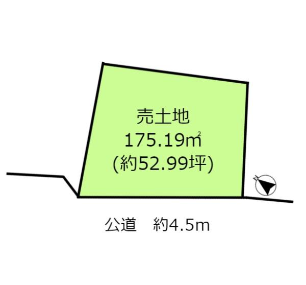 一宮市萩原町高木字中道の土地