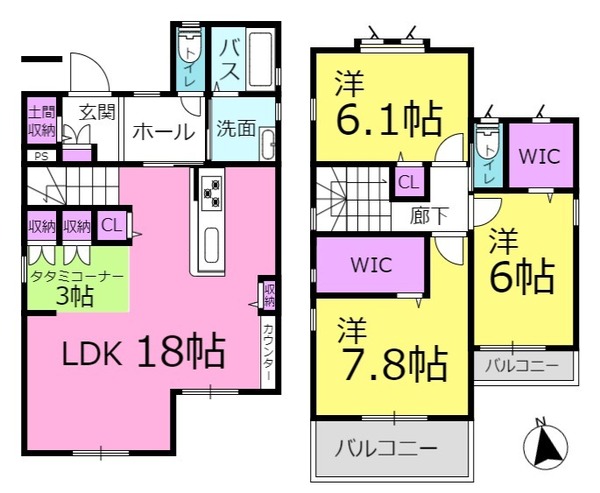 稲沢市平和町Ⅱ期　1号地