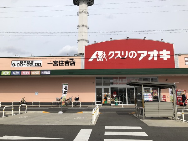 一宮市平和3丁目の土地(クスリのアオキ一宮住吉店)