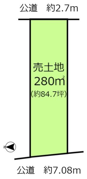 一宮市北小渕字石川の土地