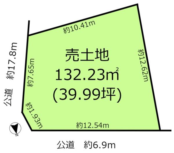 土地・一宮市木曽川町黒田字南新開